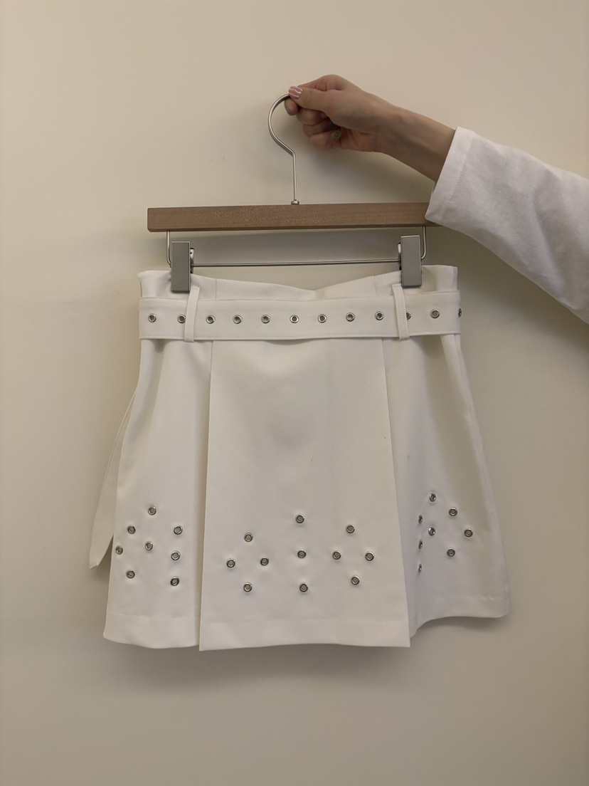 BALANCE韓國東大門直郵女士新款休閑人氣職業推薦短裙含腰帶BALANCE短裙