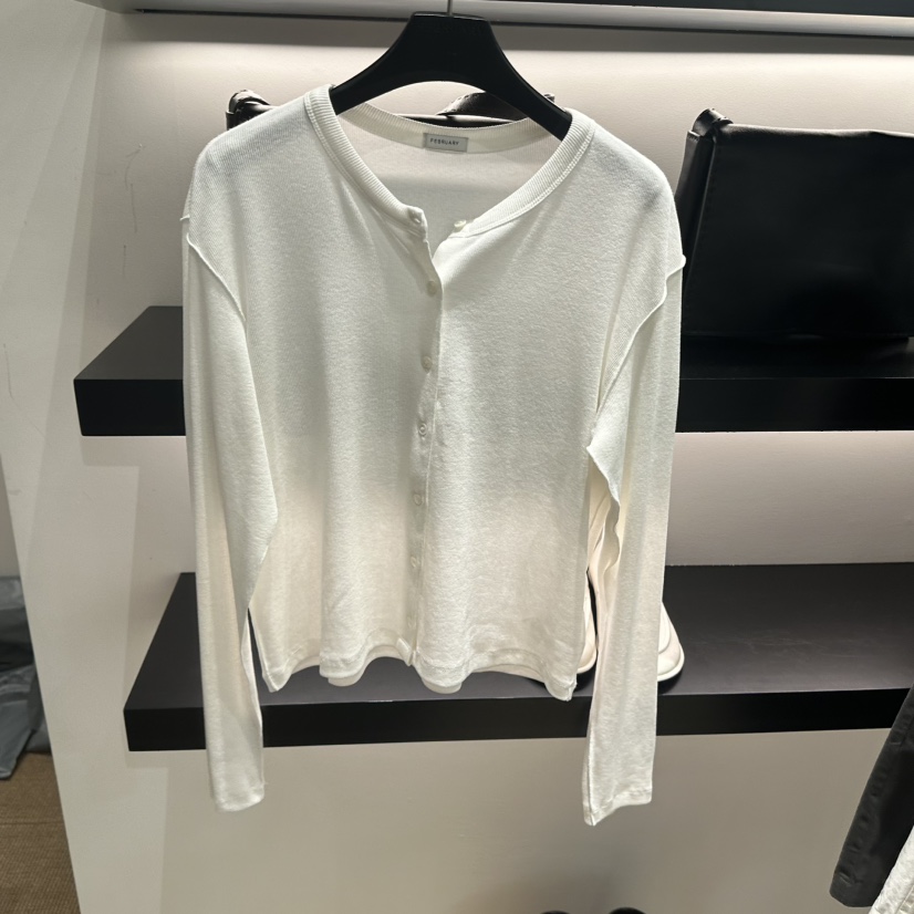 FEBRUARY 11韓國代購女裝新款職業時尚休閑26春夏針織衫FEBRUARY 11針織衫圖色2