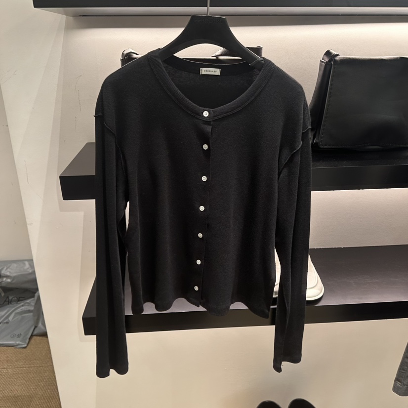 FEBRUARY 11韓國代購女裝新款職業時尚休閑26春夏針織衫FEBRUARY 11針織衫圖色3黑色