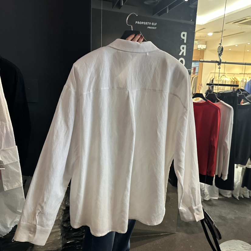 ELF-L韓國代購女士新款熱賣時尚26春夏休閑推薦襯衫蕾絲衫PROJECT ELF/ELF-L襯衫/蕾絲衫