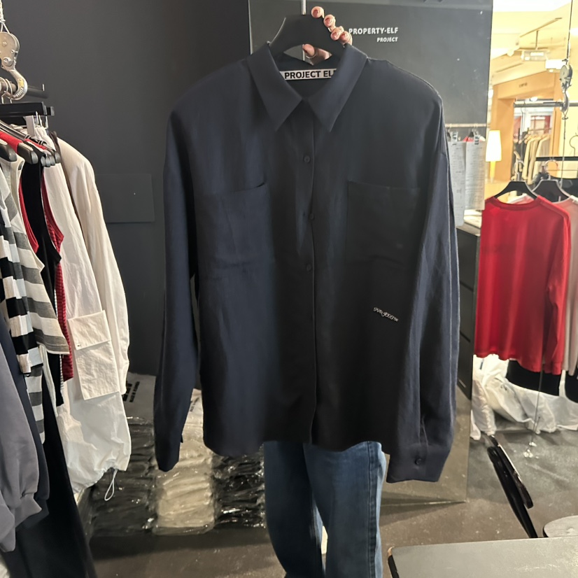 ELF-L韓國代購女士新款熱賣時尚26春夏休閑推薦襯衫蕾絲衫PROJECT ELF/ELF-L襯衫/蕾絲衫圖色2