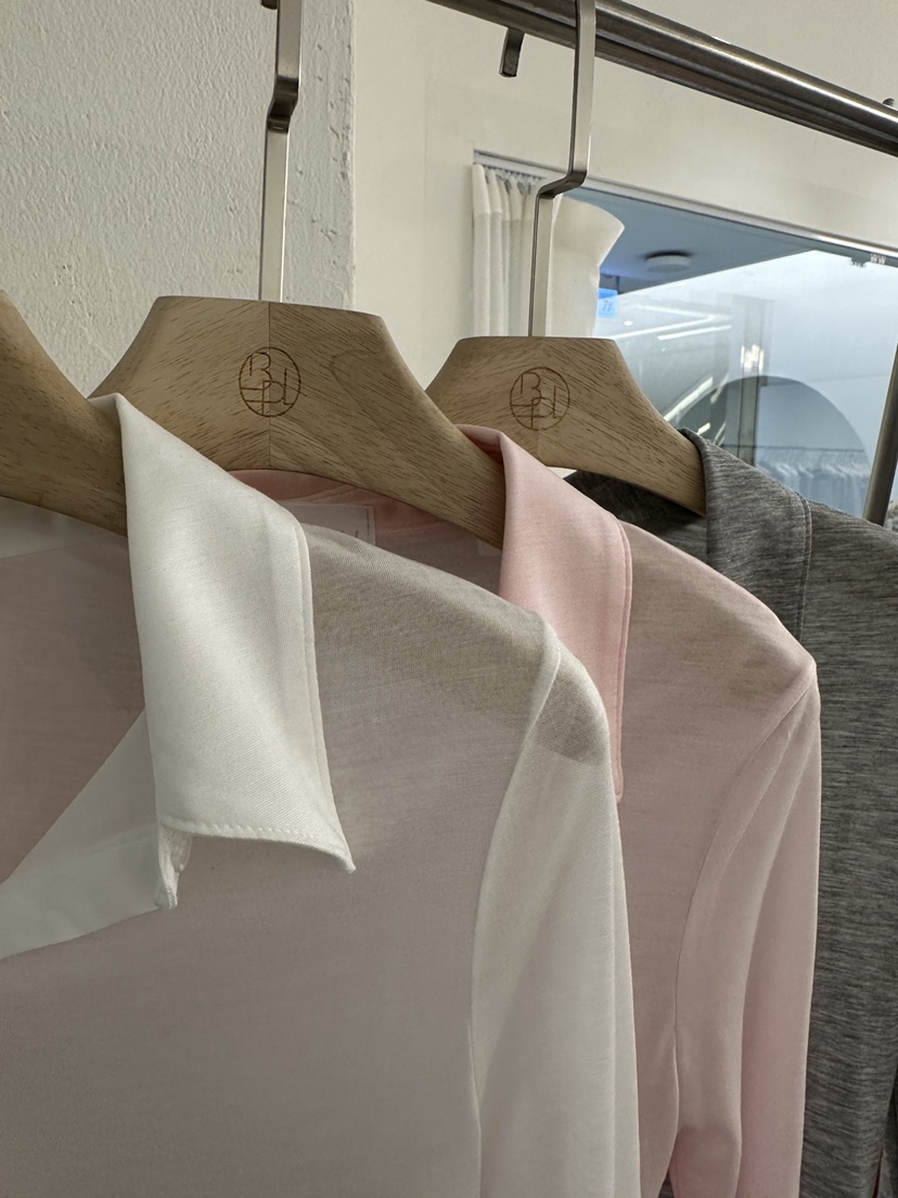 BPLAN韓國直郵實拍女裝新款推薦熱賣26春夏職業休閑長袖T恤BPLAN長袖T恤