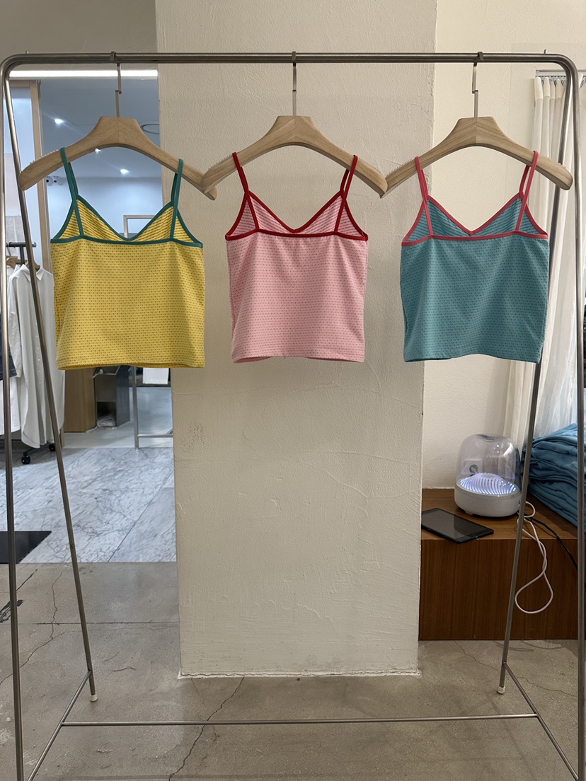 BPLAN韓國東大門直郵女裝新款休閑26春夏人氣熱賣吊帶背心BPLAN吊帶/背心