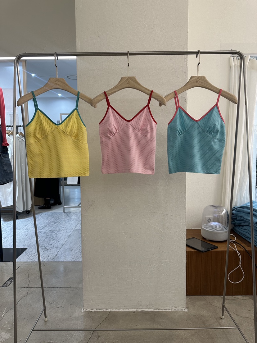 BPLAN韓國東大門直郵女裝新款休閑26春夏人氣熱賣吊帶背心BPLAN吊帶/背心