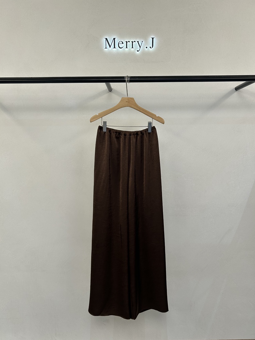 MERRY-J韓國東大門直郵女裝新品時尚休閑職業休閑褲緞面MERRY-J休閑褲圖色2