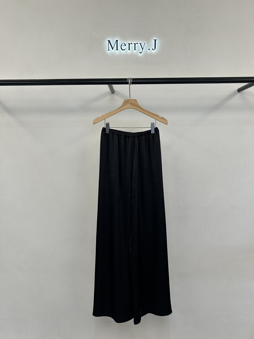 MERRY-J韓國東大門直郵女裝新品時尚休閑職業休閑褲緞面MERRY-J休閑褲圖色3