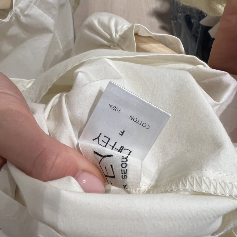 LIFFEY韓國直郵女裝新品人氣休閑26春夏推薦熱賣襯衫蕾絲衫LIFFEY襯衫/蕾絲衫