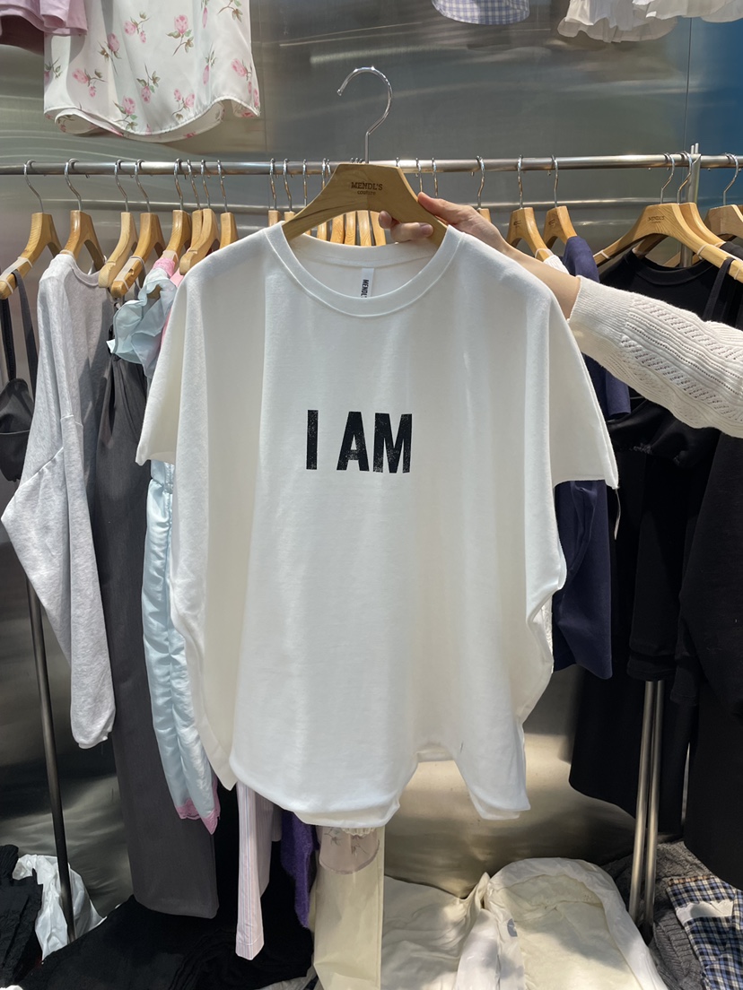 MENDL S韓國直郵女裝新品26春夏熱賣推薦時尚人氣休閑T恤MENDL ST恤圖色1