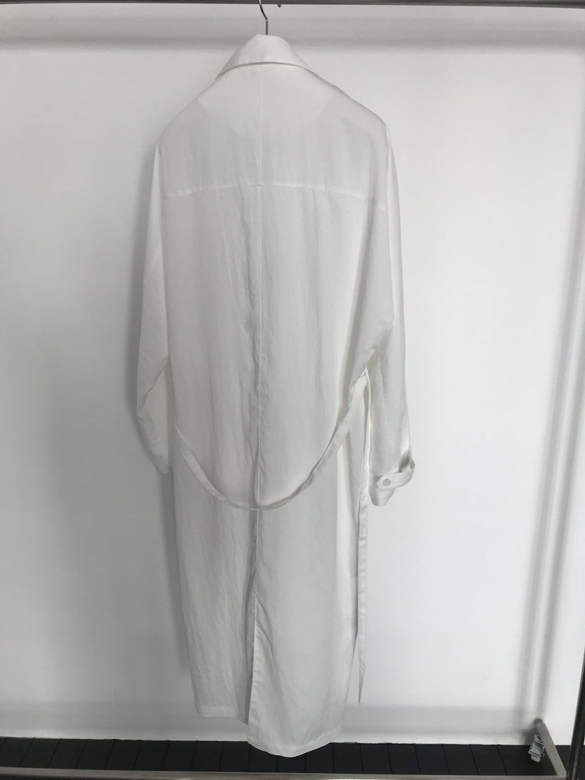 MAINT韓國直郵女裝新品熱賣時尚職業休閑推薦長款風衣含腰帶MAINT長款風衣