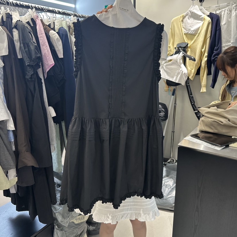 OLI SEOUL韓國東大門代購女裝新品人氣熱賣推薦職業連衣裙OLI SEOUL連衣裙圖色1