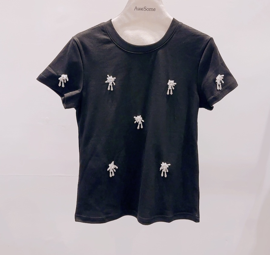 AWESOME-P韓國代購女士新品熱賣26春夏推薦休閑人氣時尚T恤AWESOME-PT恤圖色2