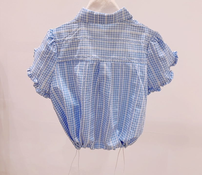 AWESOME-P韓國直郵實拍女士新款職業熱賣休閑襯衫蕾絲衫AWESOME-P襯衫/蕾絲衫