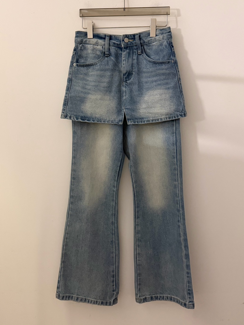 LATTE-P韓國直郵實拍女裝新款熱賣時尚人氣職業26春夏裙褲LATTE-P裙褲圖色1