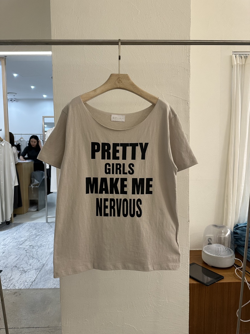 BPLAN韓國東大門直郵女士新款職業推薦26春夏人氣時尚T恤BPLANT恤圖色3