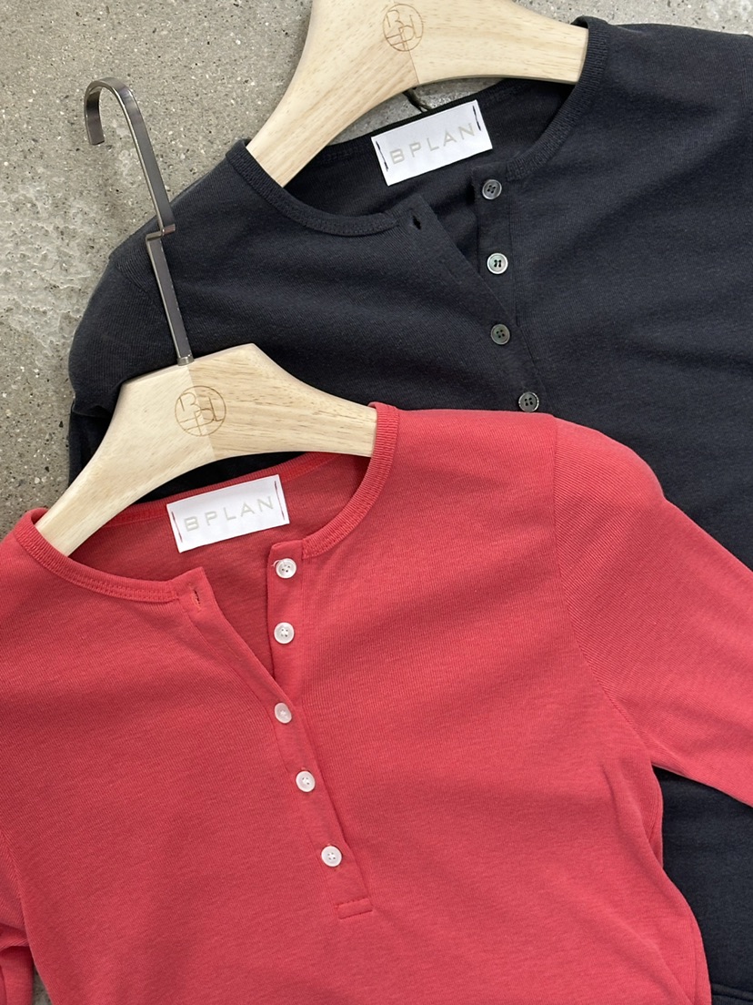 BPLAN韓國代購女士新款時尚推薦熱賣職業人氣26春夏長袖T恤BPLAN長袖T恤