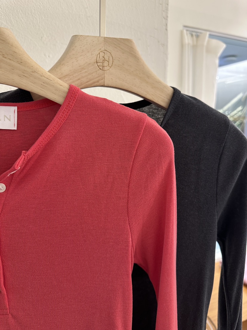 BPLAN韓國代購女士新款時尚推薦熱賣職業人氣26春夏長袖T恤BPLAN長袖T恤