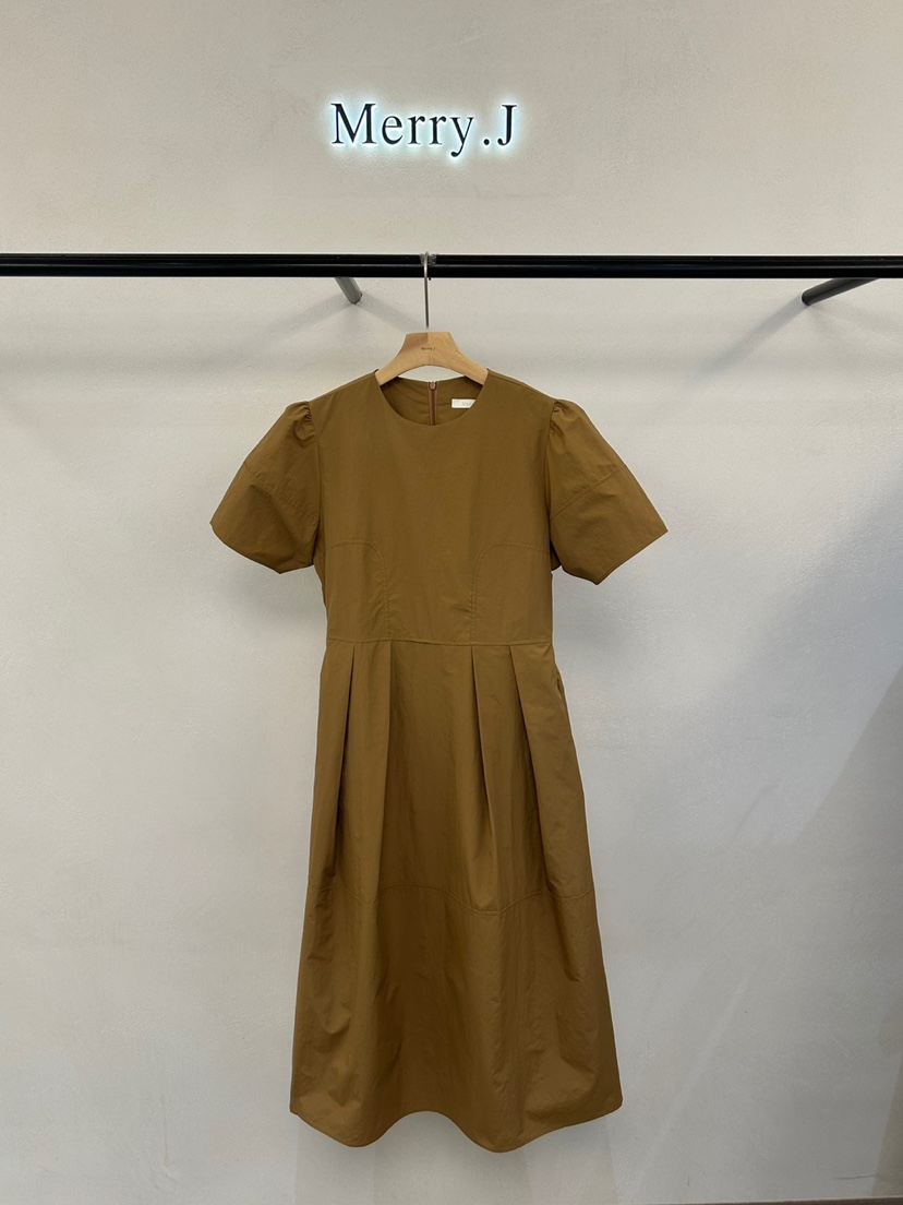 MERRY-J韓國直郵實拍女裝新款26春夏職業熱賣人氣連衣裙MERRY-J連衣裙圖色2
