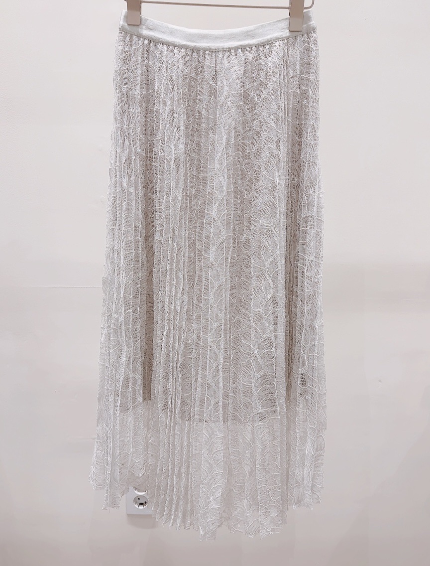 AWESOME-P韓國直郵女士新款推薦26春夏職業人氣長裙褶裙AWESOME-P長裙圖色2