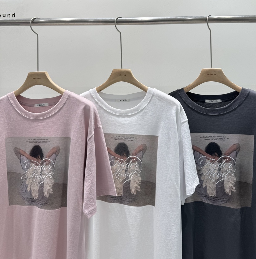 UNBOUND韓國東大門直郵女裝新款26春夏熱賣人氣休閑時尚T恤UNBOUNDT恤