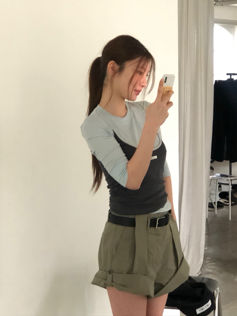 UNBOUND韓國代購女裝新品職業26春夏休閑熱賣短褲不含腰帶UNBOUND短褲