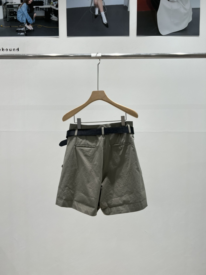 UNBOUND韓國代購女裝新品職業26春夏休閑熱賣短褲不含腰帶UNBOUND短褲