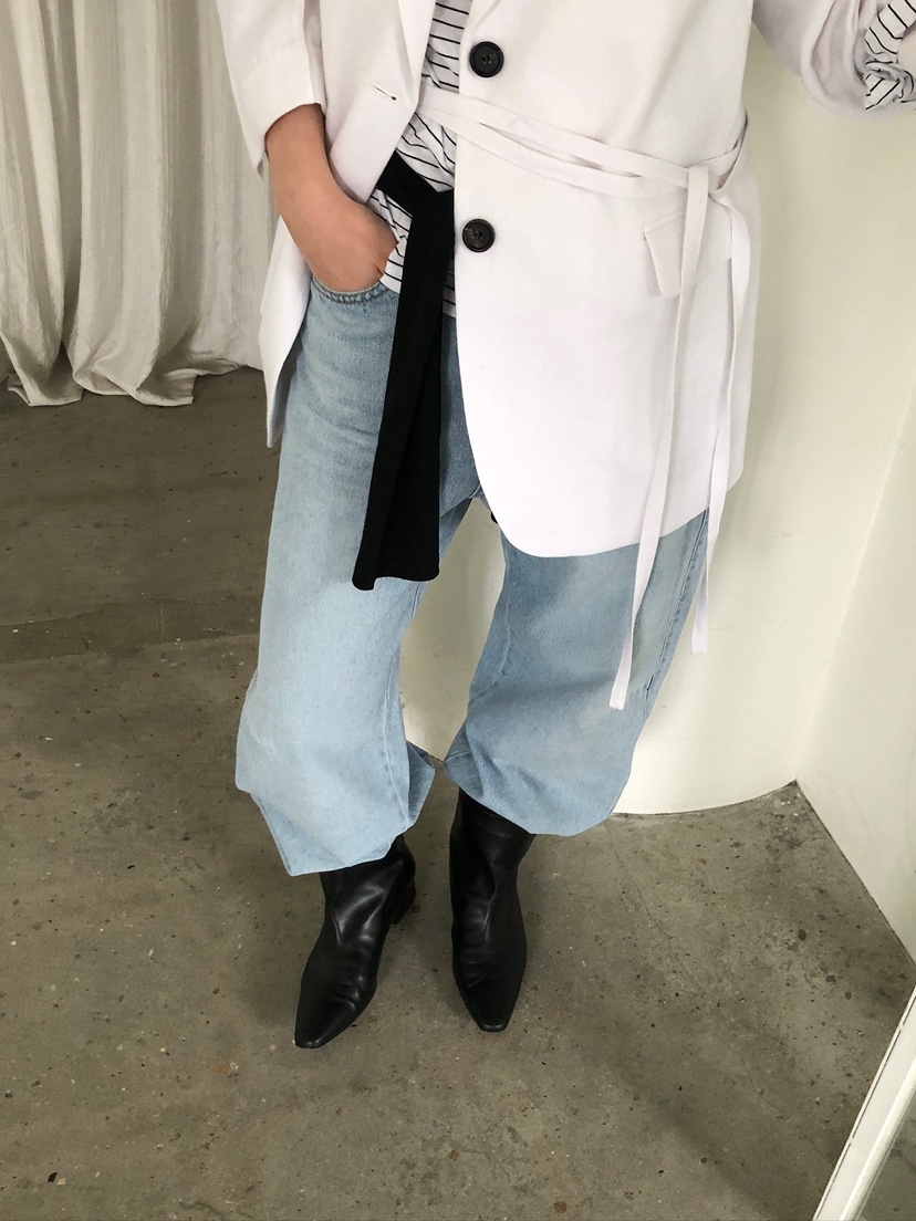 UNBOUND韓國代購女裝新品休閑職業人氣26春夏推薦熱賣牛仔褲UNBOUND牛仔褲