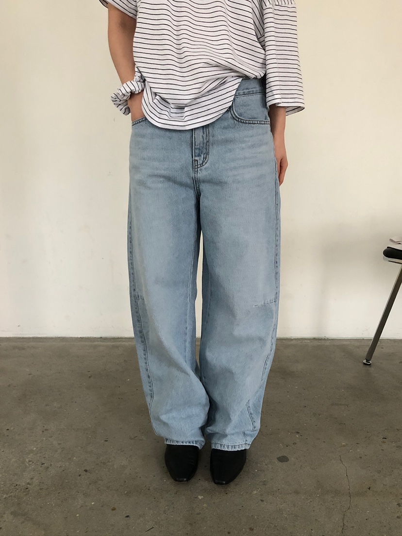 UNBOUND韓國代購女裝新品休閑職業人氣26春夏推薦熱賣牛仔褲UNBOUND牛仔褲