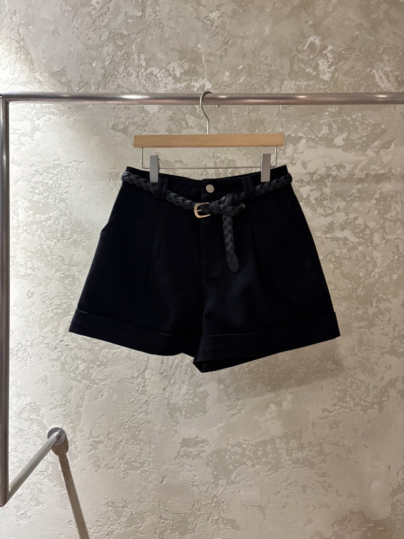 PIN-UP韓國東大門直郵女士新款職業休閑時尚短褲不含腰帶PIN-UP短褲圖色3