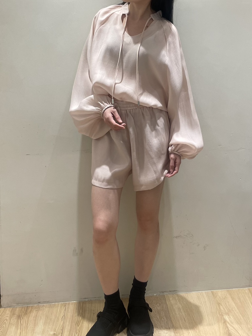 NEOUL韓國東大門代購女裝新款26春夏休閑熱賣職業推薦套裝NEOUL/ahin雙領標簽套裝