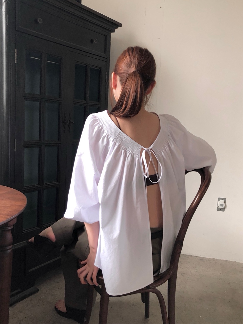 UNBOUND韓國直郵女裝新品26春夏人氣職業時尚襯衫蕾絲衫雙面UNBOUND襯衫/蕾絲衫