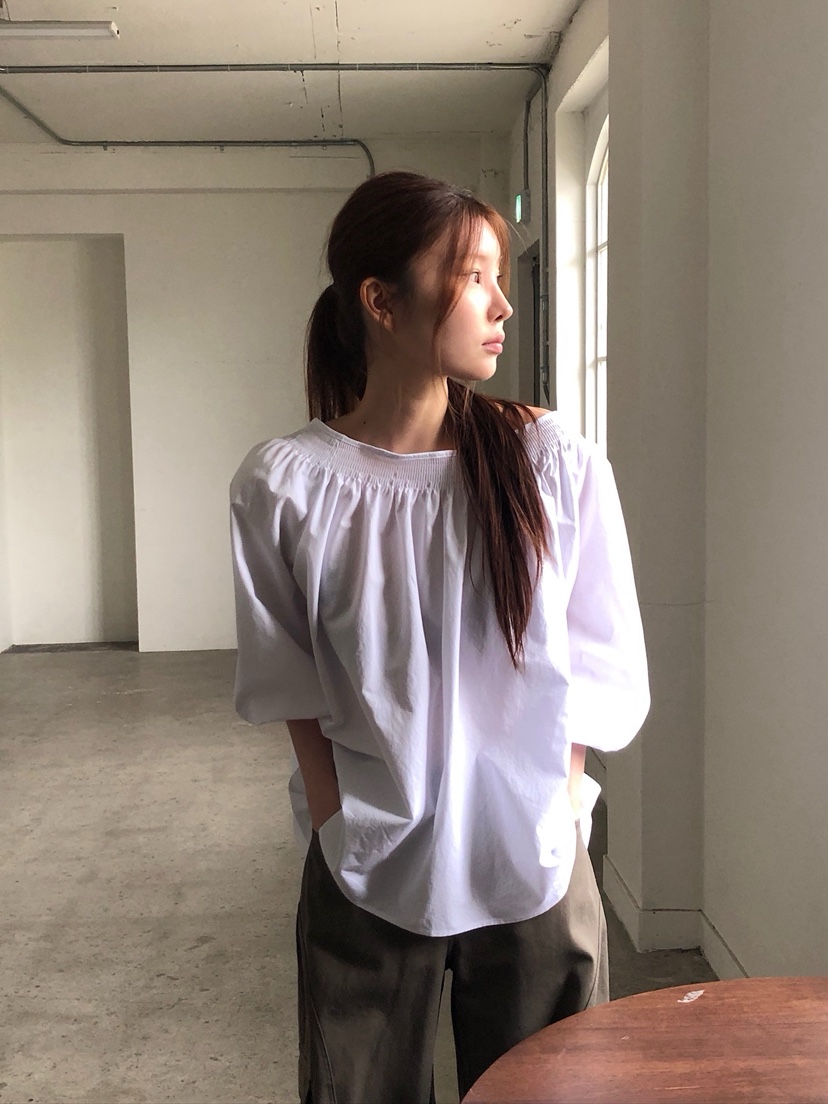 UNBOUND韓國直郵女裝新品26春夏人氣職業時尚襯衫蕾絲衫雙面UNBOUND襯衫/蕾絲衫