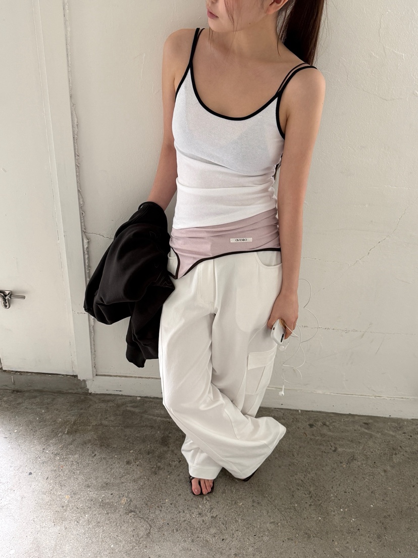 UNBOUND韓國直郵實拍女裝新品人氣職業推薦熱賣26春夏吊帶背心UNBOUND吊帶/背心