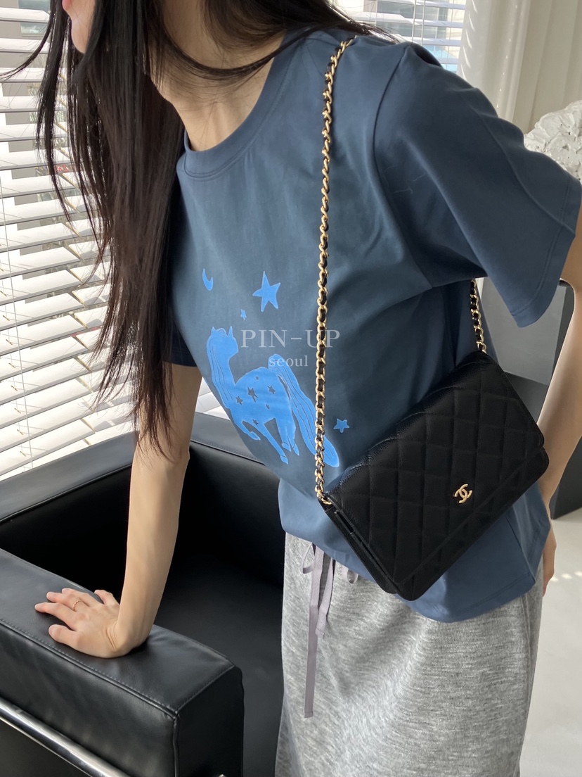 PIN-UP韓國東大門直郵女士新品時尚熱賣休閑26春夏人氣T恤PIN-UPT恤