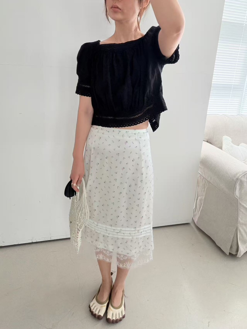 OLI SEOUL韓國直郵實拍女裝新品時尚推薦休閑襯衫蕾絲衫OLI SEOUL襯衫/蕾絲衫