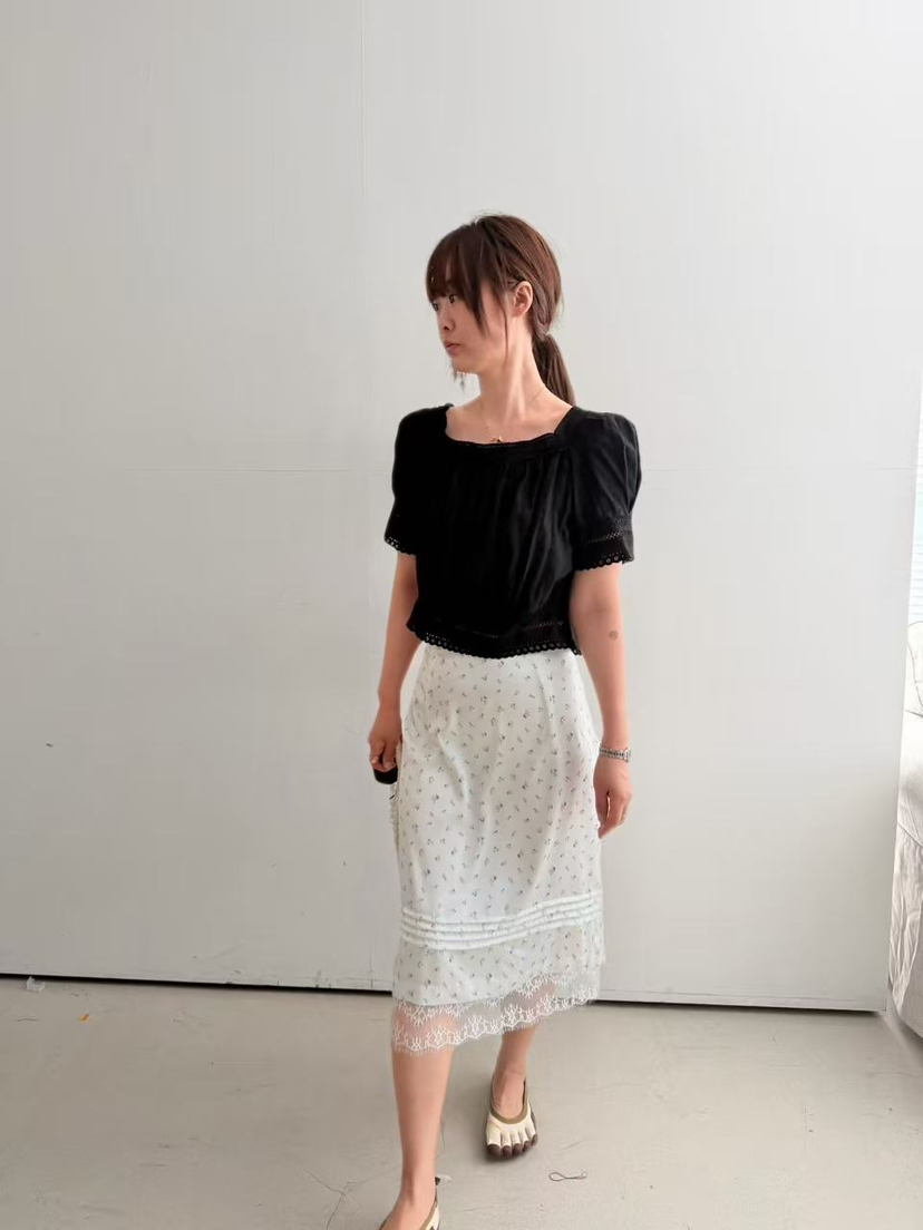 OLI SEOUL韓國直郵實拍女裝新品時尚推薦休閑襯衫蕾絲衫OLI SEOUL襯衫/蕾絲衫