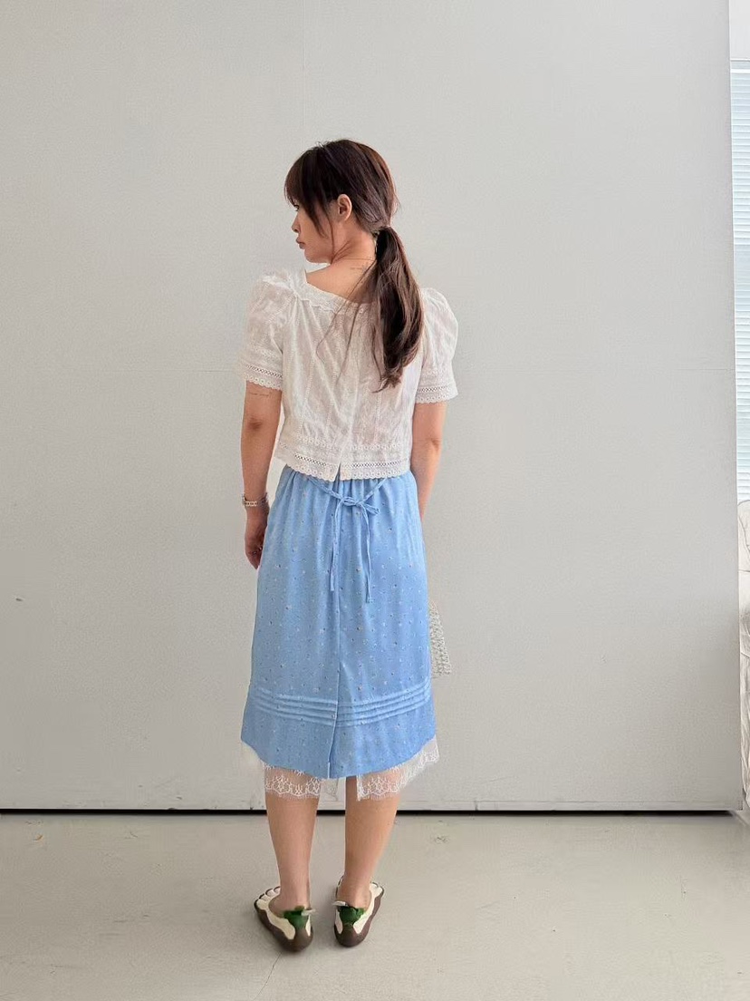 OLI SEOUL韓國直郵實拍女裝新品時尚推薦休閑襯衫蕾絲衫OLI SEOUL襯衫/蕾絲衫