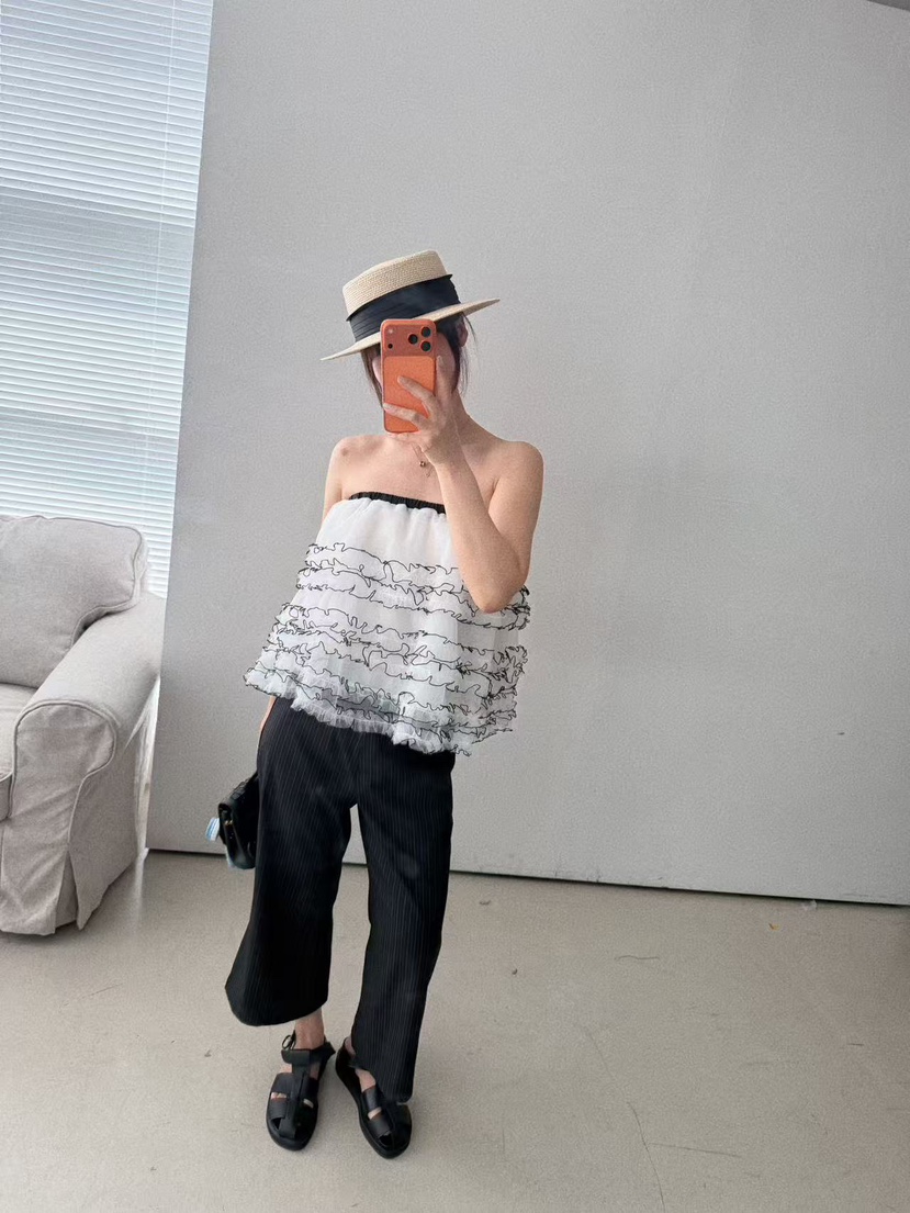 OLI SEOUL韓國直郵實拍女裝新款職業時尚26春夏推薦休閑褲OLI SEOUL休閑褲