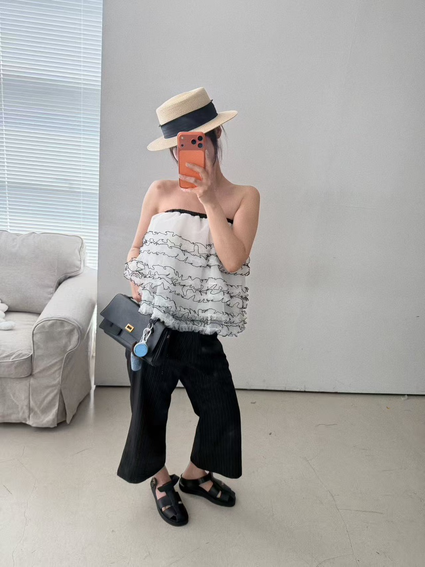 OLI SEOUL韓國直郵實拍女裝新款職業時尚26春夏推薦休閑褲OLI SEOUL休閑褲