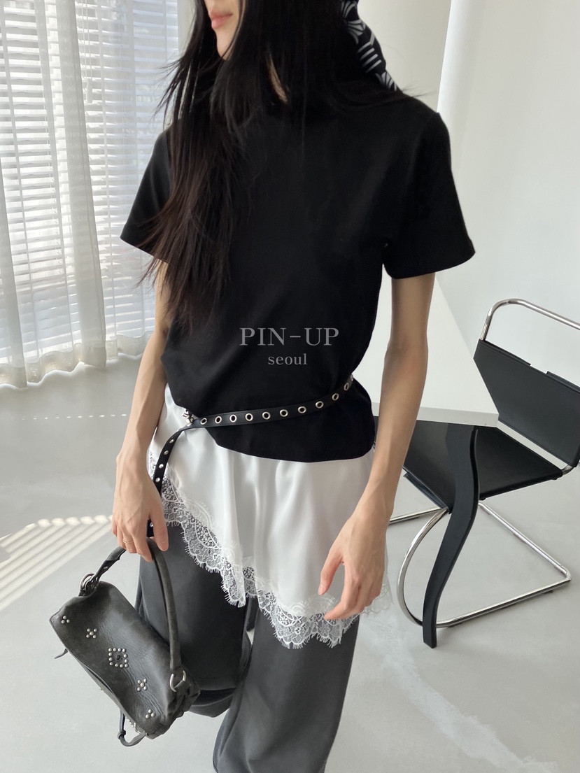 PIN-UP韓國東大門直郵女裝新款職業時尚熱賣26春夏推薦T恤PIN-UPT恤