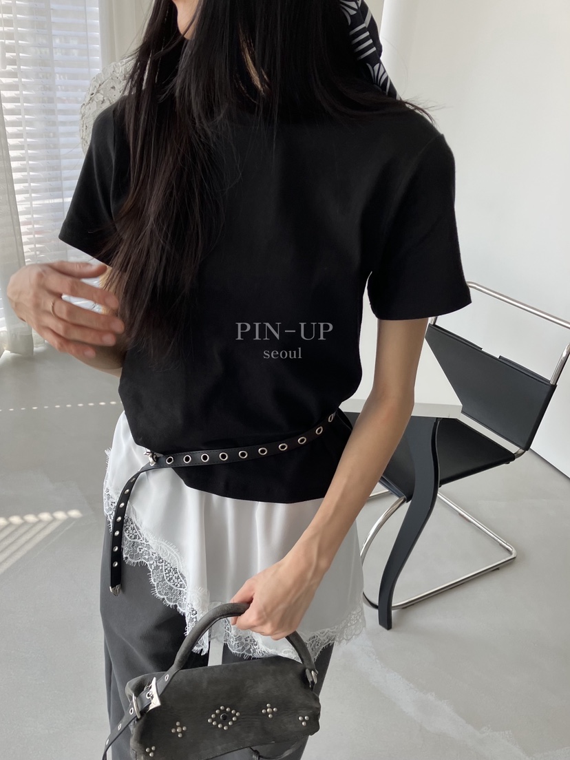 PIN-UP韓國東大門直郵女裝新款職業時尚熱賣26春夏推薦T恤PIN-UPT恤