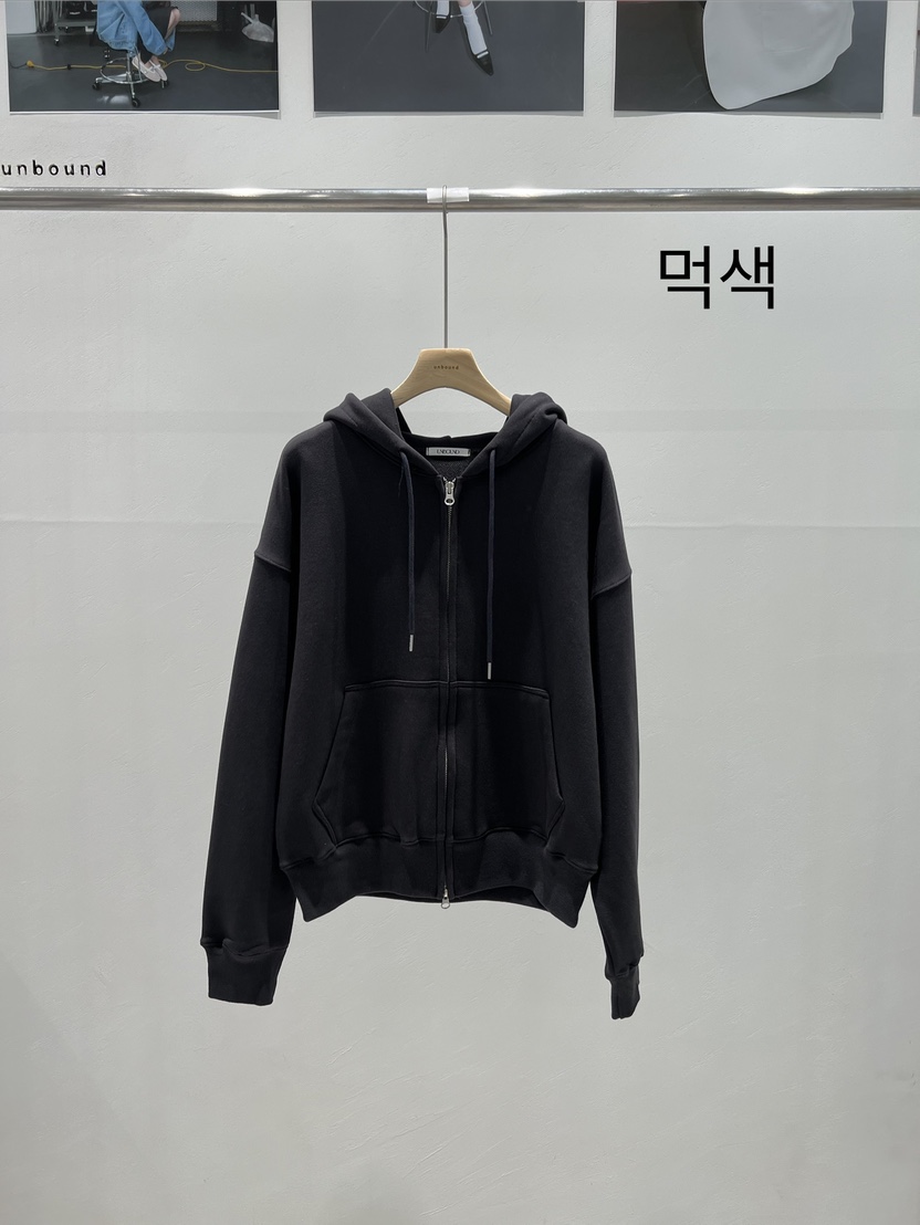 UNBOUND韓國東大門代購女士新款人氣職業熱賣26春夏衛衣拉鏈UNBOUND衛衣圖色2