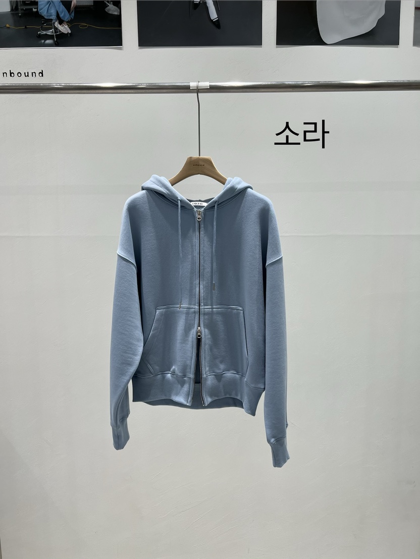UNBOUND韓國東大門代購女士新款人氣職業熱賣26春夏衛衣拉鏈UNBOUND衛衣圖色3
