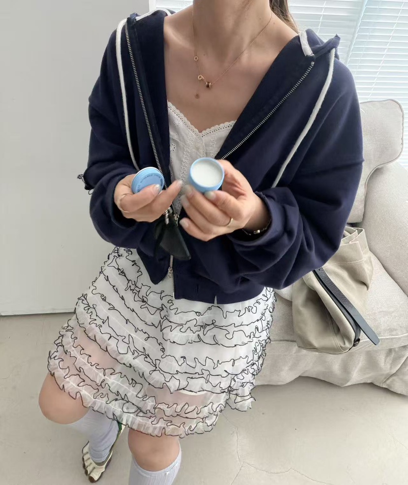 OLI SEOUL韓國東大門代購女士新款職業時尚短裙褶皺網眼OLI SEOUL短裙