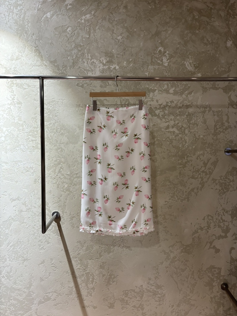 PIN-UP韓國東大門代購女裝新款26春夏職業休閑半身裙中短裙PIN-UP半身裙/中短裙圖色1