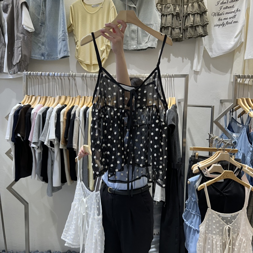 HIPTIQUE韓國直郵實拍女裝新品職業26春夏時尚熱賣吊帶背心HIPTIQUE吊帶/背心圖色2