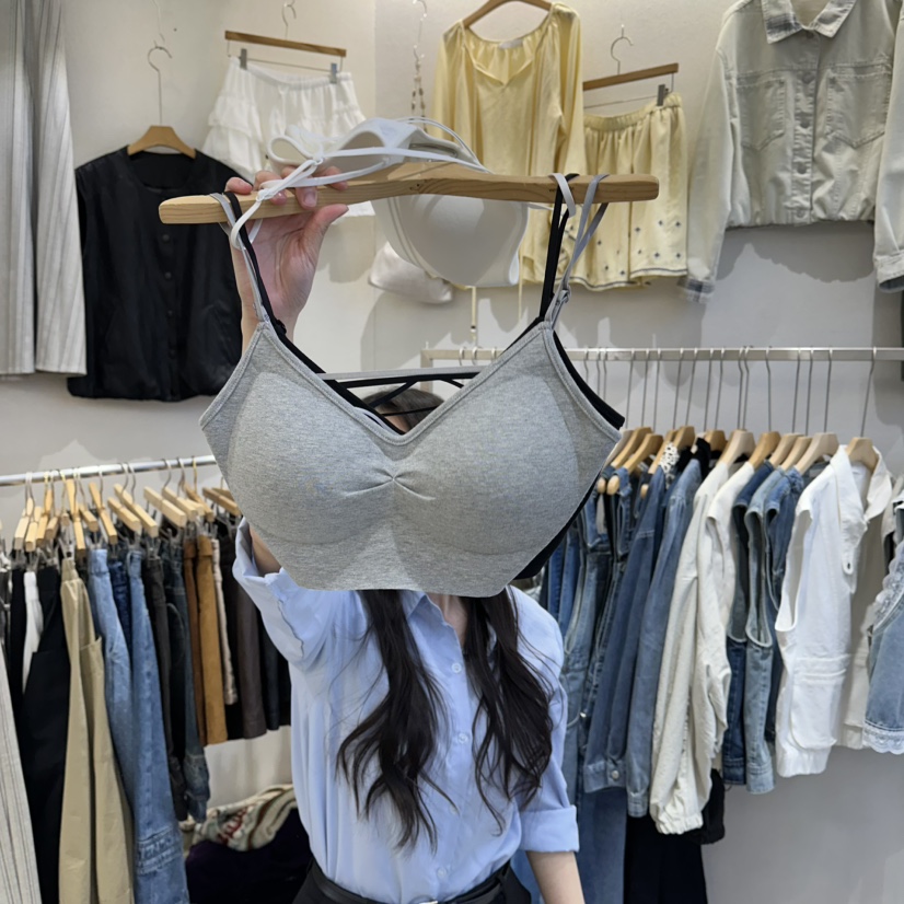 HIPTIQUE韓國東大門代購女裝新品休閑職業推薦吊帶背心褶皺HIPTIQUE吊帶/背心圖色2