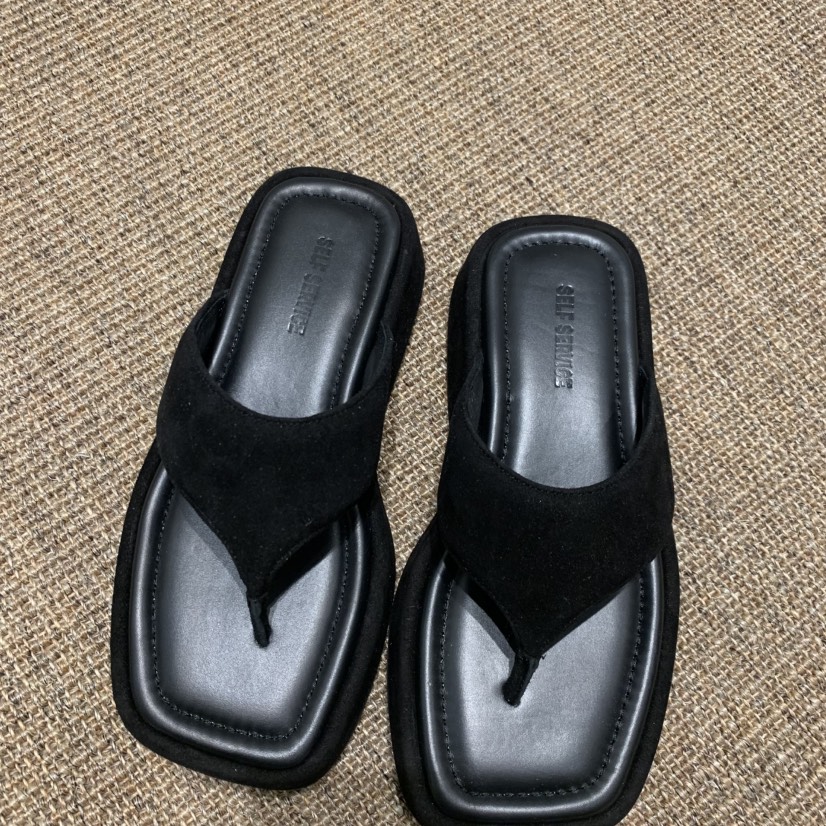 SELF SERVICE韓國東大門代購女士新品休閑人氣推薦涼鞋拖鞋SELF SERVICE涼鞋/拖鞋圖色1