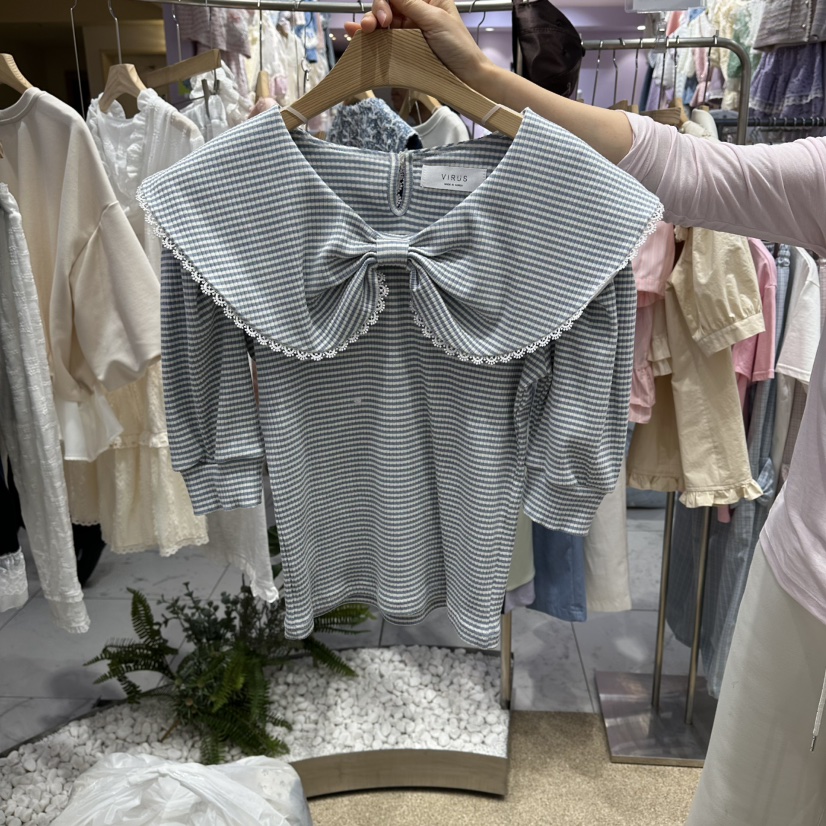 VIRUS韓國代購女裝新品推薦職業人氣休閑熱賣26春夏針織衫VIRUS針織衫圖色2