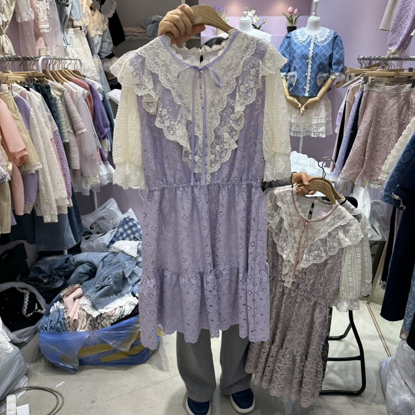 MS韓國直郵實拍女士新款熱賣26春夏推薦時尚人氣職業連衣裙MS連衣裙圖色1