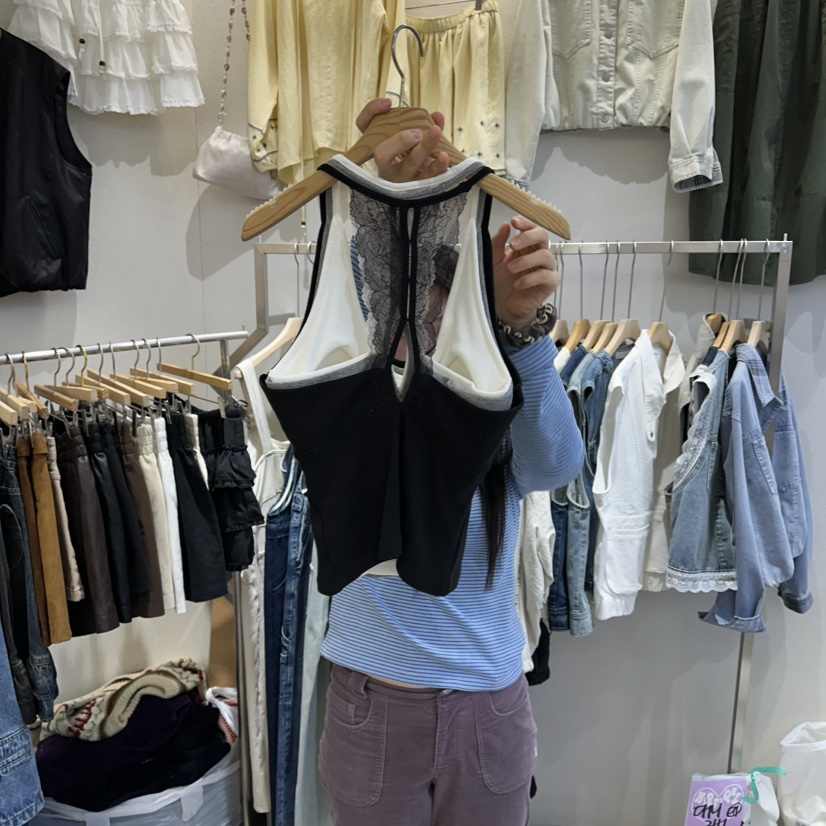 HIPTIQUE韓國東大門代購女裝新款人氣26春夏職業吊帶背心HIPTIQUE吊帶/背心